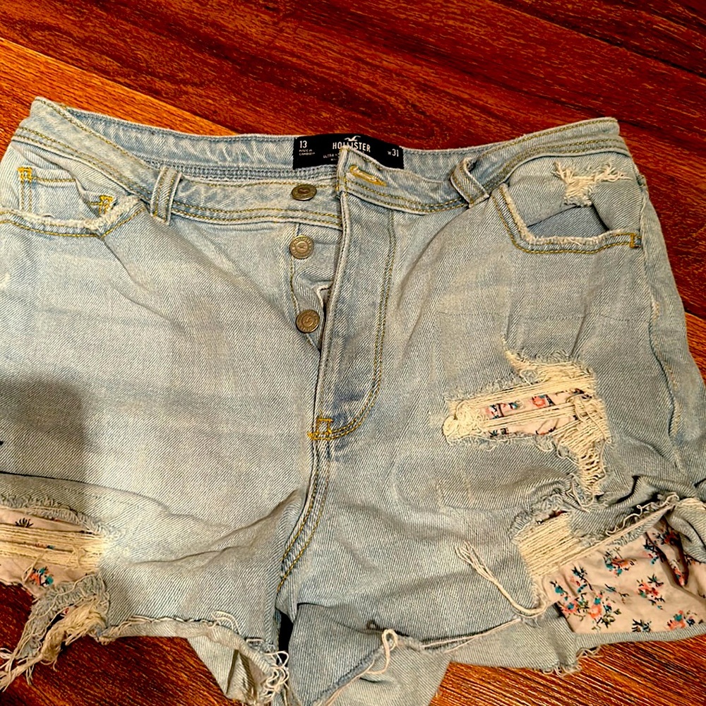 Vintage Stretch Ultra High-Rise Denim Mom Short 3"
